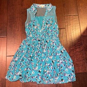 love, Fire floral dress